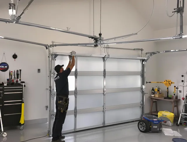 Hilliard Garage Door Repair certified team performing precision garage door installation in Hilliard