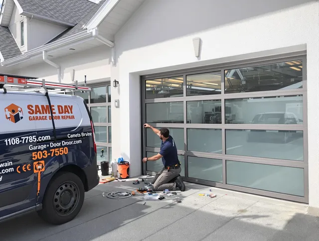 Same-day garage door repair service by Hilliard Garage Door Repair in Hilliard
